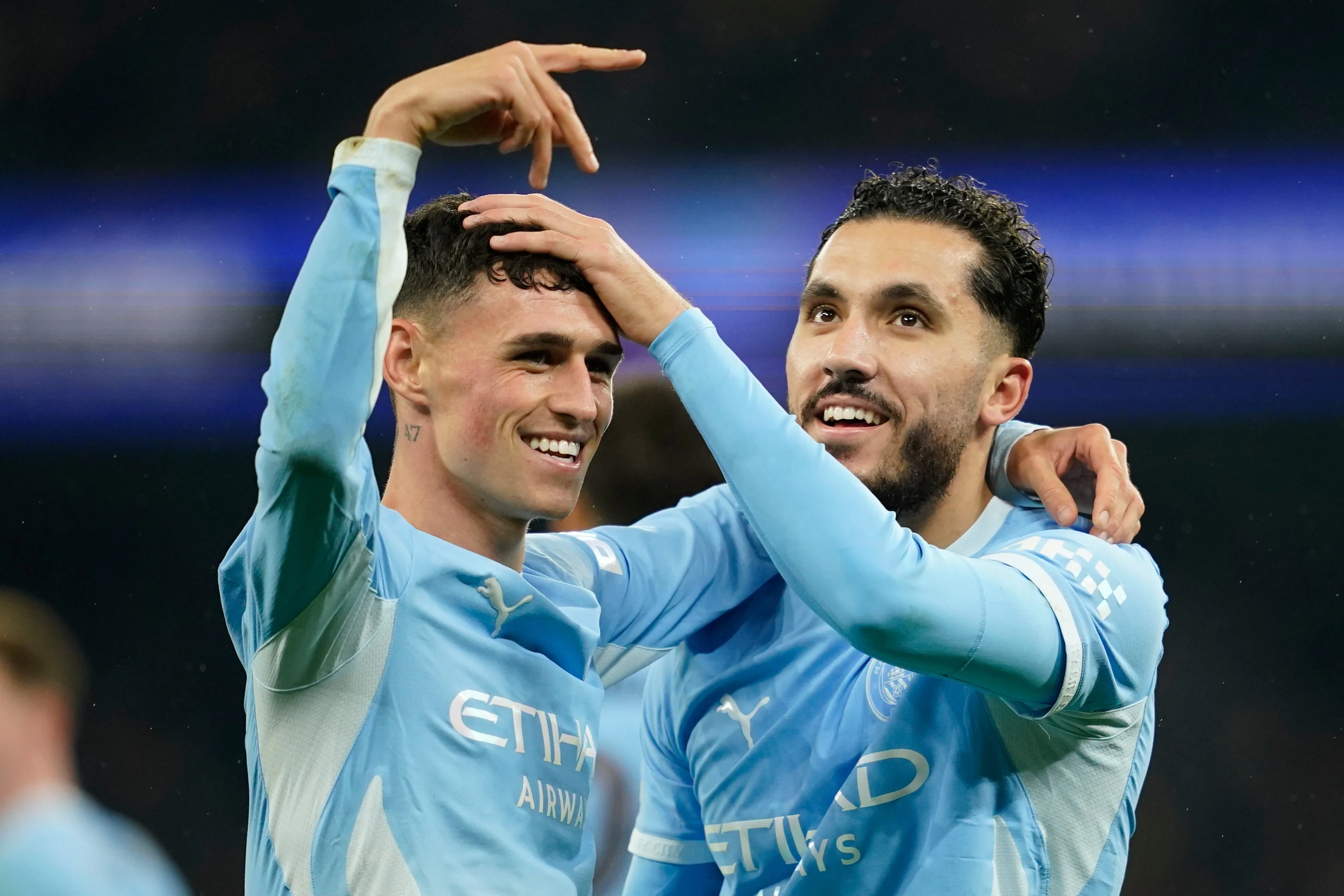 Phil Foden scored a hat-trick against AEK Athens