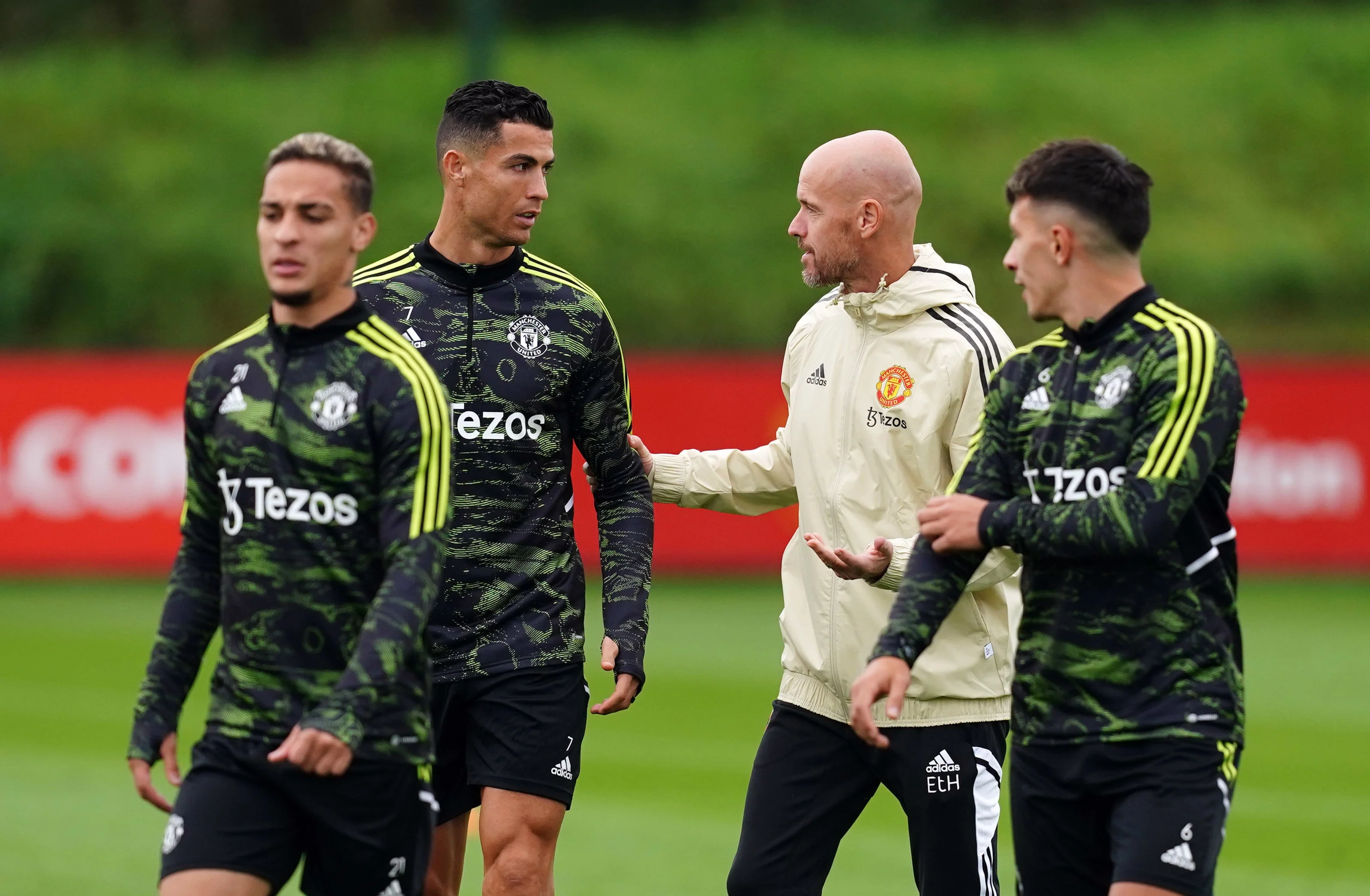 Ten Hag accused Ronaldo of lacking commitment in training