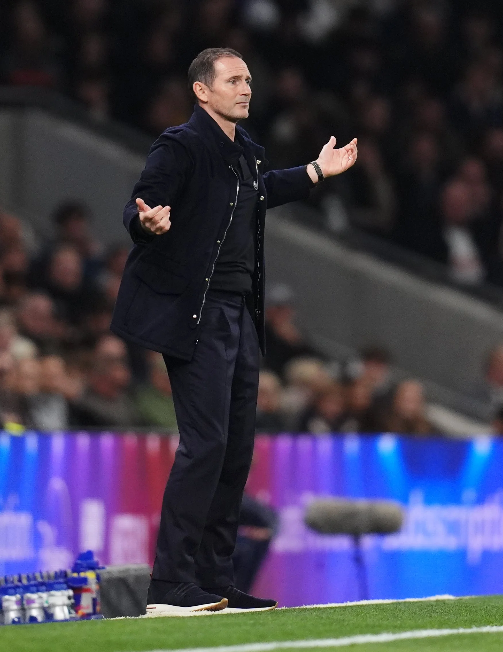 It was a frustrating night for Coventry and boss Frank Lampard (John Walton/PA)