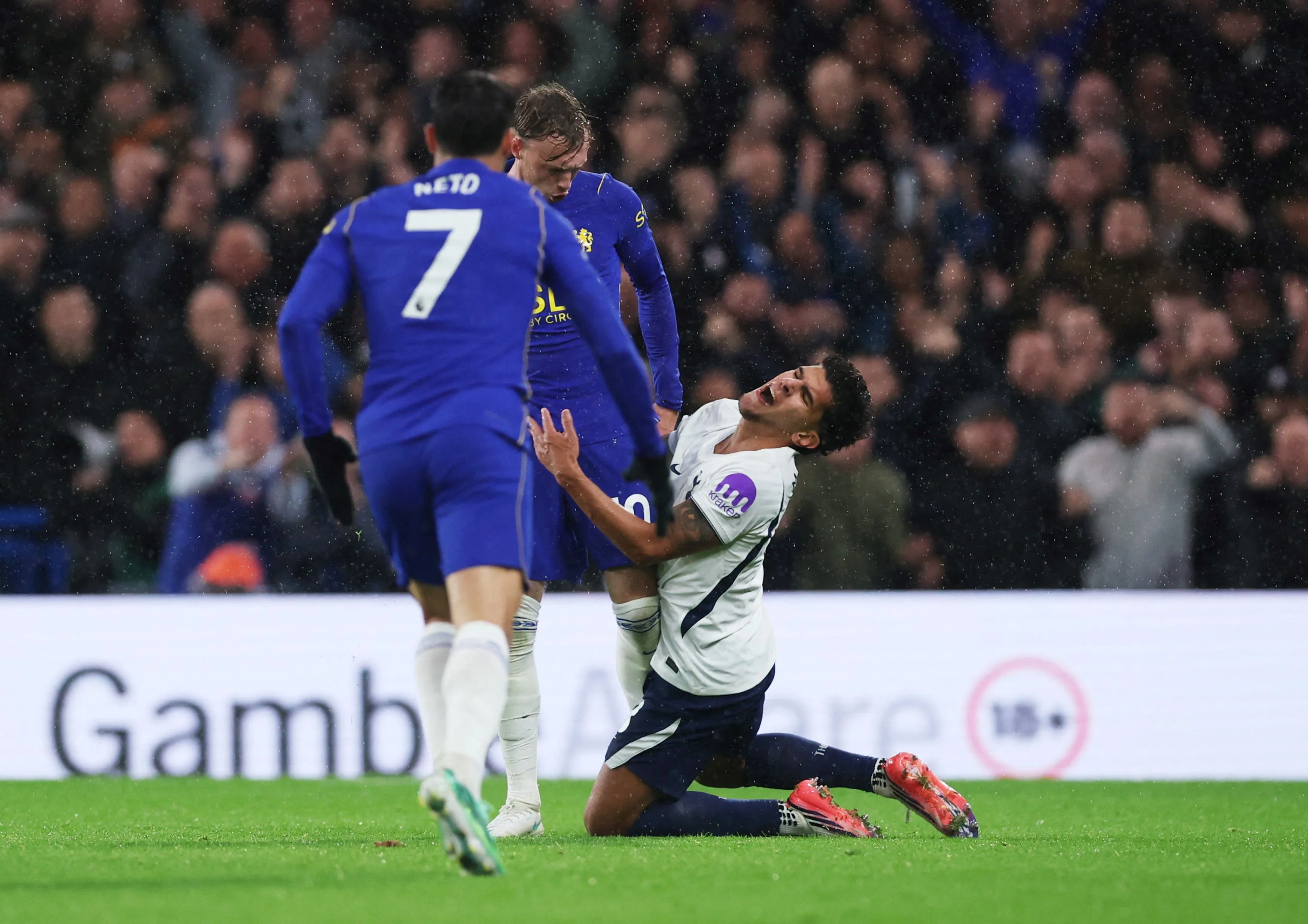 Cole Palmer’s moment of madness lights the fuse as Chelsea implode in derby defeat by Tottenham