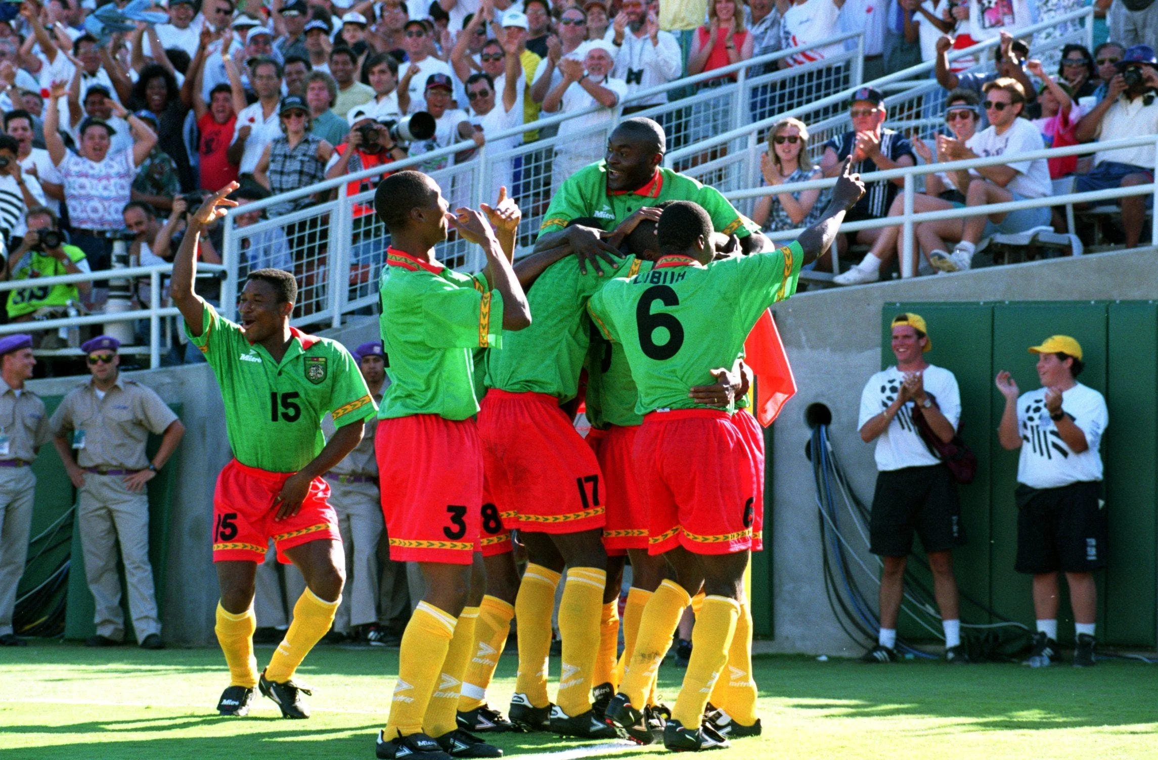 Cameroon earned a 2-2 draw