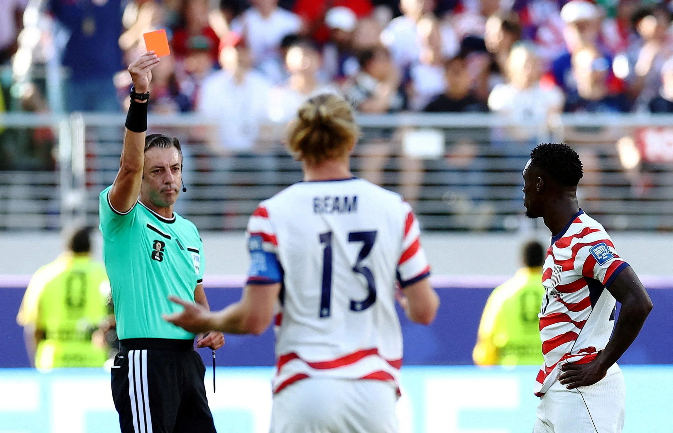 Fifa’s decision to postpone a World Cup suspension for US striker Folarin Balogun was referenced in the complaint